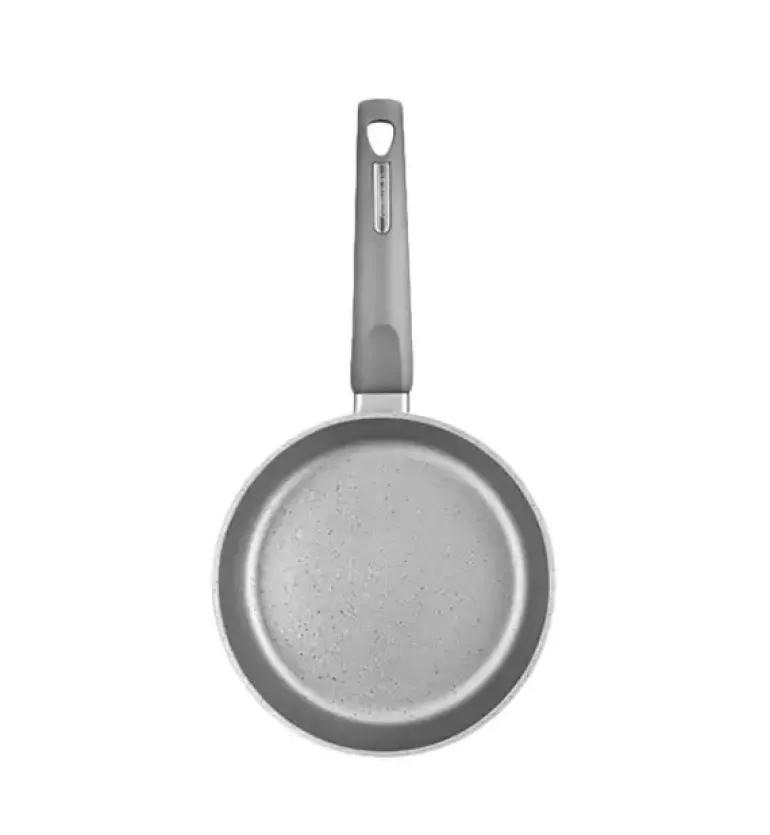 WYPRZEDAŻ! AMBITION MAGNAT GRAY Patelnia 20 cm z powłoką Qualum Basic Stone / indukcja + przekładka filcowa