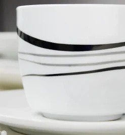 WYPRZEDAŻ! ARZBERG COSMOS Spodek do filiżanki / porcelana