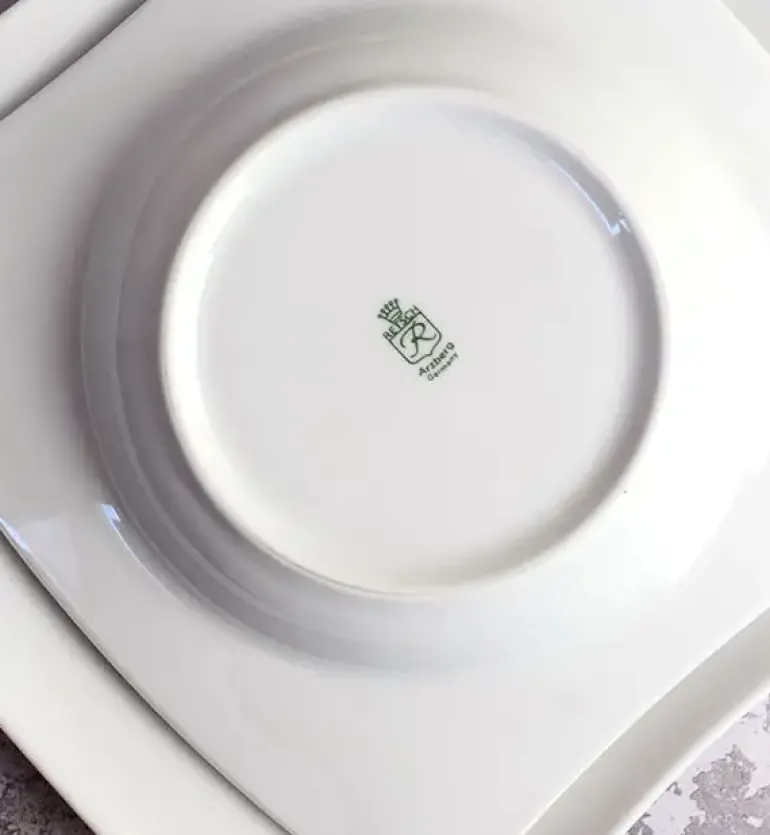 WYPRZEDAŻ! ARZBERG SANDY Zestaw porcelany dla 3 osób / 6 elementów