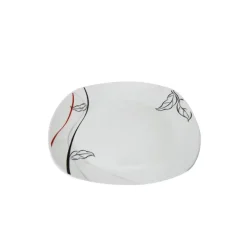 WYPRZEDAŻ! BELLA FIORE AR-58 Komplet 4 talerzy dla 2 osób / porcelana
