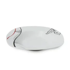 WYPRZEDAŻ! BELLA FIORE AR-58 Komplet 4 talerzy dla 2 osób / porcelana