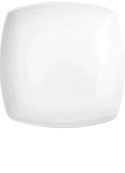 WYPRZEDAŻ! CHODZIEŻ AKCENT C000 BIAŁY Zestaw 2 talerzy obiadowych / porcelana