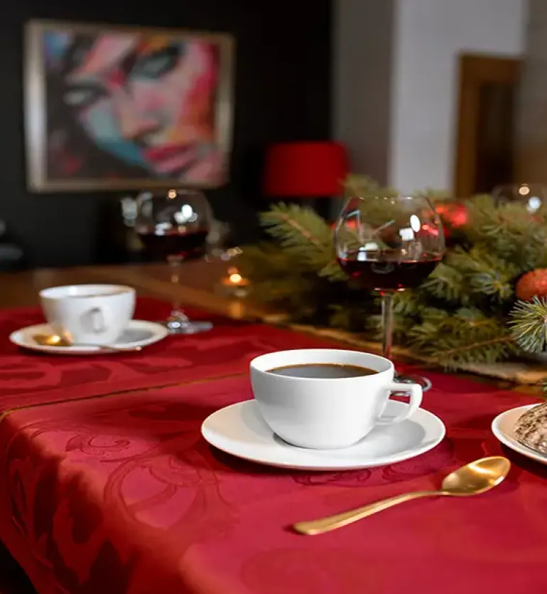 WYPRZEDAŻ! CHODZIEŻ CITY C001 BIAŁY Serwis kawowy 12 el / 6 osób / porcelana