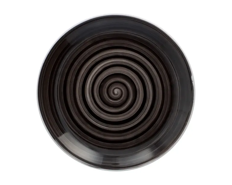 WYPRZEDAŻ! CHODZIEŻ CITY CT31 CZARNY PIEPRZ Komplet 2 talerzy dla 1 1osoby / porcelana
