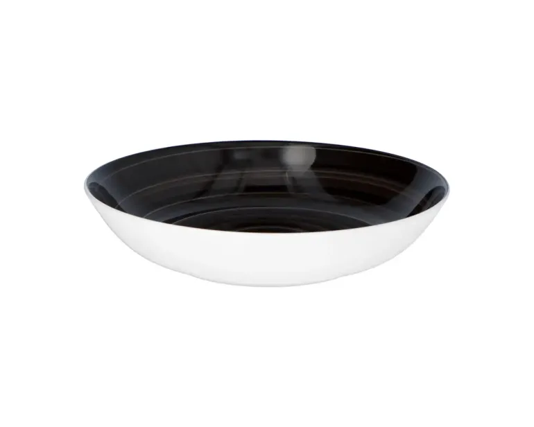 WYPRZEDAŻ! CHODZIEŻ CITY CT31 CZARNY PIEPRZ Komplet 2 talerzy dla 1 1osoby / porcelana