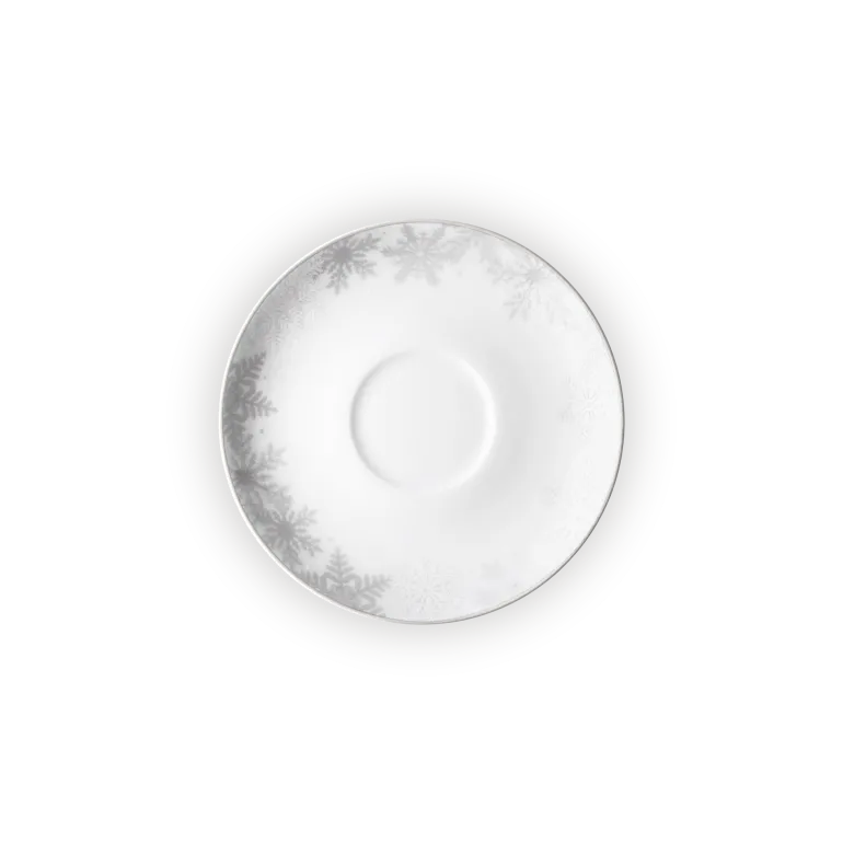 WYPRZEDAŻ! CHODZIEŻ YVETTE G629 ŚNIEŻYNKI Zestaw kawowy 10 el / 5 osób / porcelana