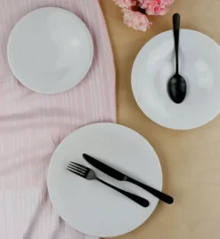 WYPRZEDAŻ! DOMINO A-E Serwis obiadowy 15 elementów / 5 osób / porcelana