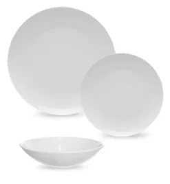 WYPRZEDAŻ! DOMINO Z-N Zestaw 2 talerzy dla 1 osoby / porcelana