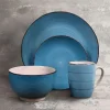 WYPRZEDAŻ! EXCELLENT HOUSEWARE Komplet 4 kubków / niebieskie / ceramika