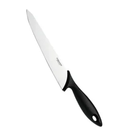 WYPRZEDAŻ! FISKARS ESSENTIAL Noże kuchenne 5 noży w bloku drewnianym / 1023782