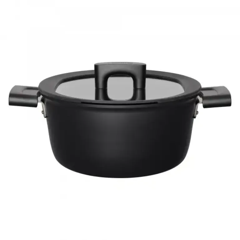 WYPRZEDAŻ! FISKARS HARD FACE 1052227 Garnek 3,5 l z pokrywką / powłoka Hardtec Superior+
