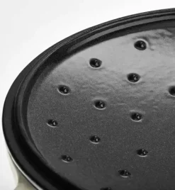 WYPRZEDAŻ! GERLACH NATUR IRON Garnek 5 L z /26 cm - BRAK POKRYWKI W ZESTAWIE! / żeliwo