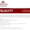 WYPRZEDAŻ! GERLACH VELOCITY Nóż kuchenny 6" / stal nierdzewna / czarny