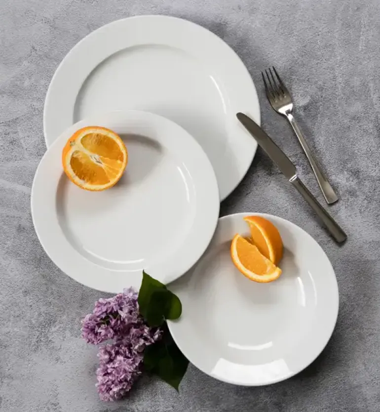WYPRZEDAŻ! KAHLA K-A |3 15 20| Komplet 12 talerzy / porcelana