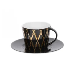 WYPRZEDAŻ! KUTAHYA TOLEDO 12 Komplet dwóch filiżanek ze spodkami 200 ml / porcelana