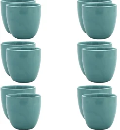 WYPRZEDAŻ! LUBIANA BILL | K5 Kubek 300 ml bez ucha | morski | porcelana x 12 SZT.