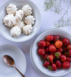 WYPRZEDAŻ! LUBIANA ETO MODERN BIAŁY Serwis obiadowy 18 el / 6 osób / porcelana dekorowana
