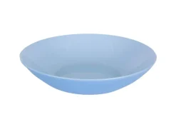 WYPRZEDAŻ! LUMINARC DIWALI LIGHT BLUE Komplet 3 talerzy dla 1 osoby / szkło hartowane