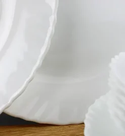 WYPRZEDAŻ! LUMINARC OPAL MUSZELKA Talerz deserowy 19 cm / szkło