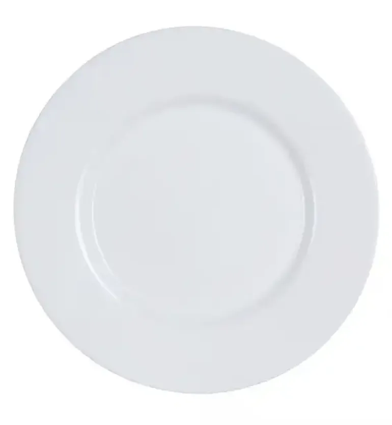 WYPRZEDAŻ! LUMINARC PLUMI Serwis obiadowy 9 el dla 3 osób / biały / szkło