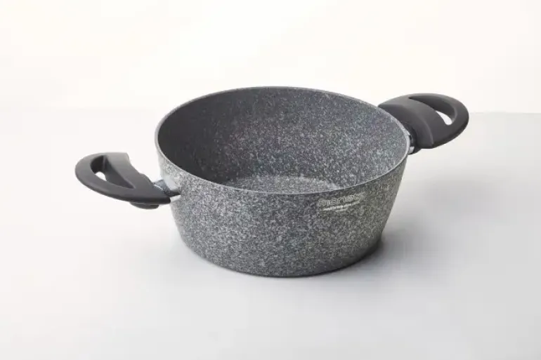 WYPRZEDAŻ! MONETA SINFONIA Garnek 20 cm / powłoka nieprzywierająca Artech Stone / indukcja