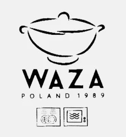 WYPRZEDAŻ! WAZA PLATYNOWA LINIA Zestaw talerzy obiadowych i głębokich / 10 el.