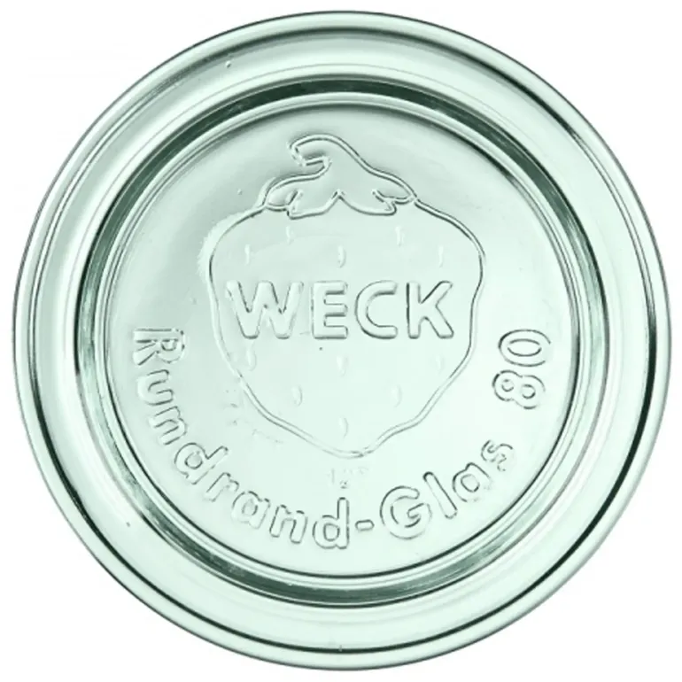WYPRZEDAŻ! WECK Komplet 6 wieczek / zakrętek 6 cm