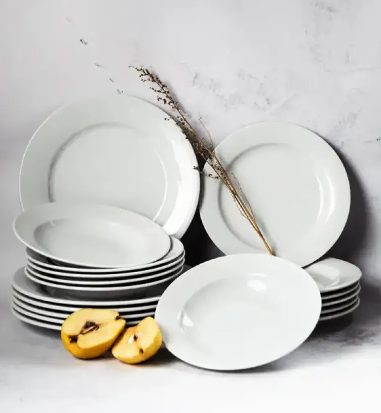 WYPRZEDAŻ! WYPRZEDAŻ! KAHLA K-A |46 3 102| Serwis obiadowy 12 elementów dla 4 osób / porcelana