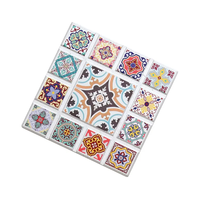 ZASSENHAUS | Agadir | podkładka, ceramika/korek, 16 x 16 cm, gwiazda
