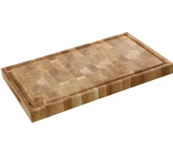 ZASSENHAUS Blok do siekania typu end grain, drewno dębowe / 54 x 30 x 4 cm