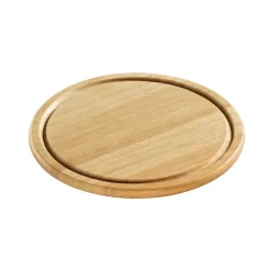 ZASSENHAUS Deska do krojenia z drewna kauczukowego ⌀ 25 cm