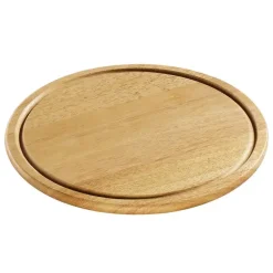 ZASSENHAUS Deska do krojenia z drewna kauczukowego ⌀ 30 cm