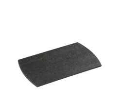 ZASSENHAUS Deska do krojenia z laminatu włókna drzewnego 26 x 17 cm / czarna