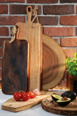 ZASSENHAUS Deska do serwowania z rączką z drewna mango 59x19x2,5 cm / FreeForm