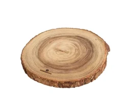ZASSENHAUS Deska do serwowania z drewna akacjowego ⌀ 32 cm