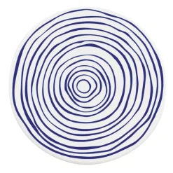 ZASSENHAUS | Nordic | podkładka pod szklankę, ceramika/korek, śred. 11 cm, kręgi