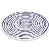 ZASSENHAUS | Nordic | podkładka pod gorące naczynia, ceramika/korek, śred. 20 cm, kręgi