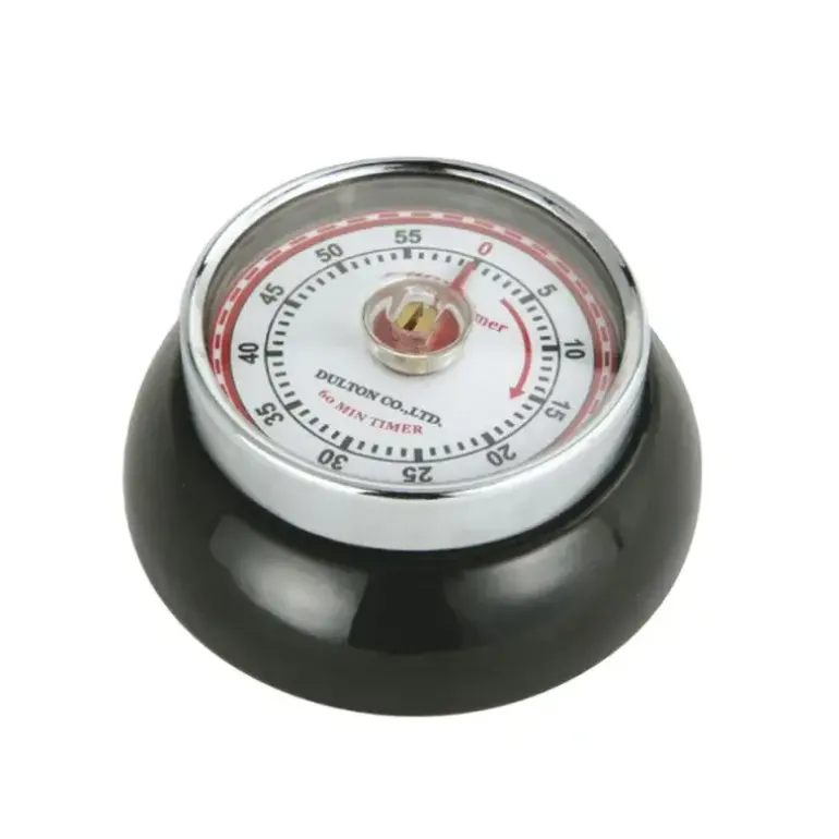 ZASSENHAUS SPEED Timer mechaniczny ⌀ 7 cm czarny / FreeForm