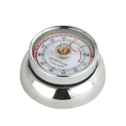 ZASSENHAUS SPEED Timer mechaniczny ⌀ 7 cm stalowy / FreeForm