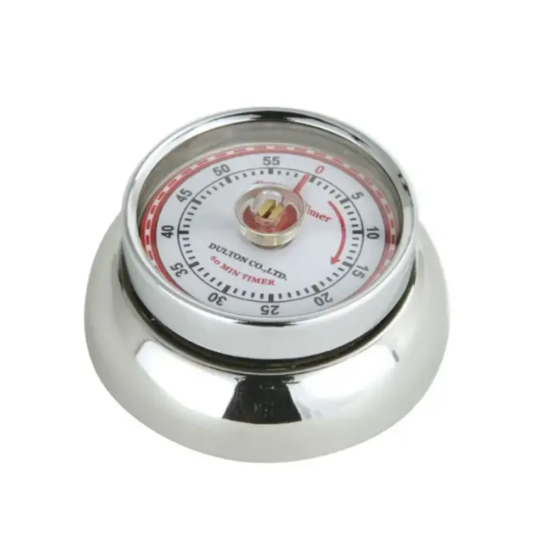 ZASSENHAUS SPEED Timer mechaniczny ⌀ 7 cm stalowy / FreeForm