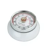 ZASSENHAUS SPEED Timer mechaniczny ⌀ 7 cm biały / FreeForm