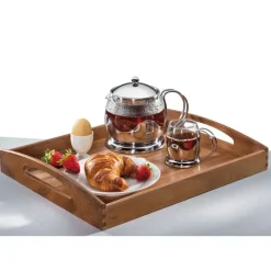 ZASSENHAUS Taca do serwowania z drewna akacjowego 44 × 36 cm