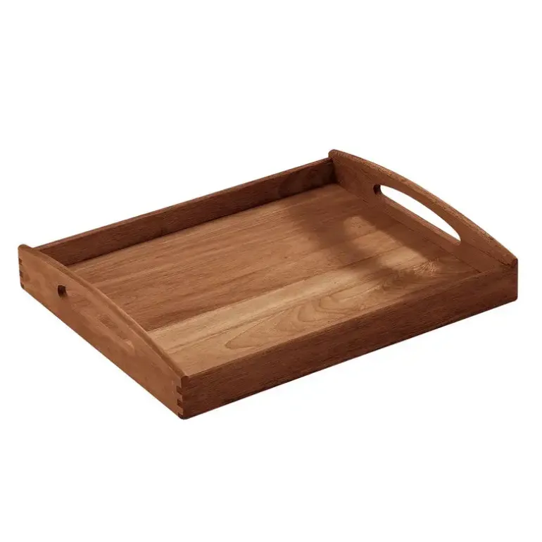 ZASSENHAUS Taca do serwowania z drewna akacjowego 44 × 36 cm