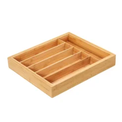 ZASSENHAUS | wkład na sztućce, rozsuwany, 34,5-47,5 x 40,5 x 6 cm, bambus