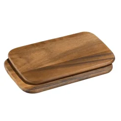 ZASSENHAUS Zestaw 2 desek do krojenia z drewna akacjowego 26 × 17 × 1 cm / FreeForm