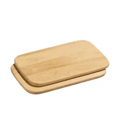 ZASSENHAUS Zestaw 2 desek do krojenia z drewna kauczukowego 26 × 17 cm / FreeForm