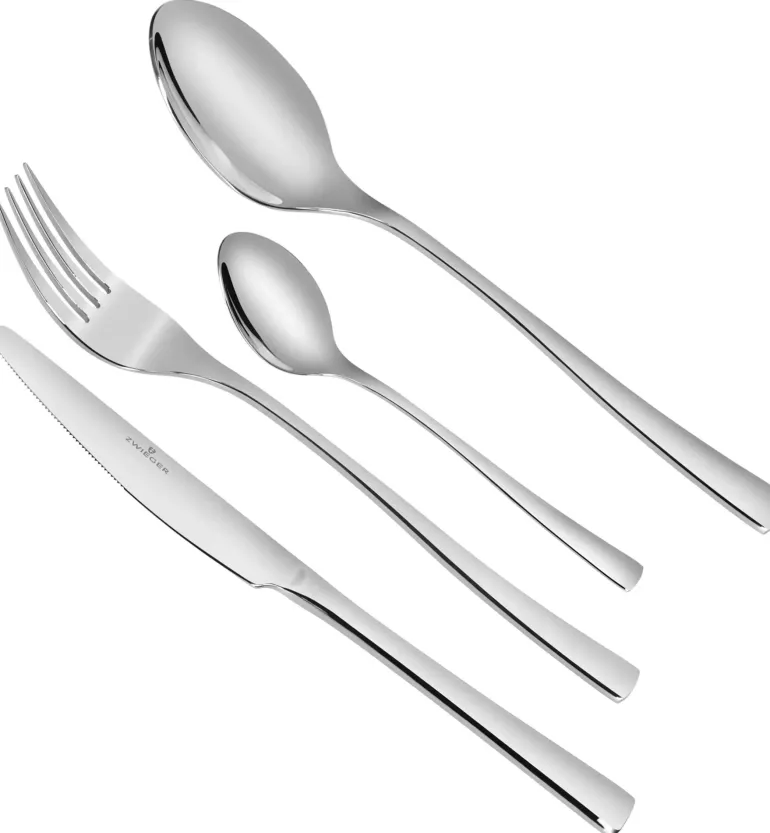 ZWIEGER ALVENA Sztućce Komplet 72 elementy dla 18 osób - stal 18/10