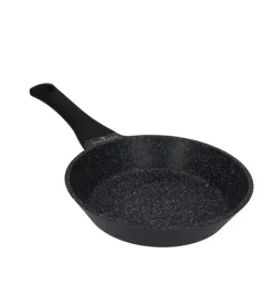 ZWIEGER BLACK STONE Komplet patelni uniwersalnych 24 + 28 cm + Pokrywki / GREBLON non-stick