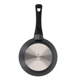 ZWIEGER BLACK STONE Komplet patelni uniwersalnych 24 + 28 cm + Pokrywki / GREBLON non-stick