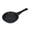 ZWIEGER BLACK STONE Komplet patelni 20, 24, 28 cm + Patelnia grillowa 28 cm / GREBLON non-stick